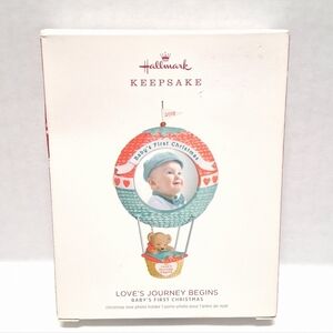 Hallmark Keepsake Ornament Babys First Christmas 2018